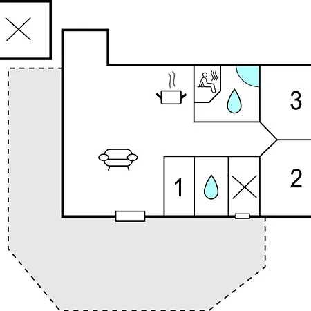 Pandrup With Hot Tub V Сasa de vacaciones
