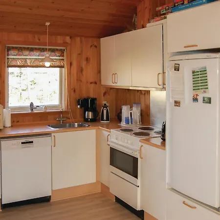 Beach Front Home In Pandrup With Sauna *